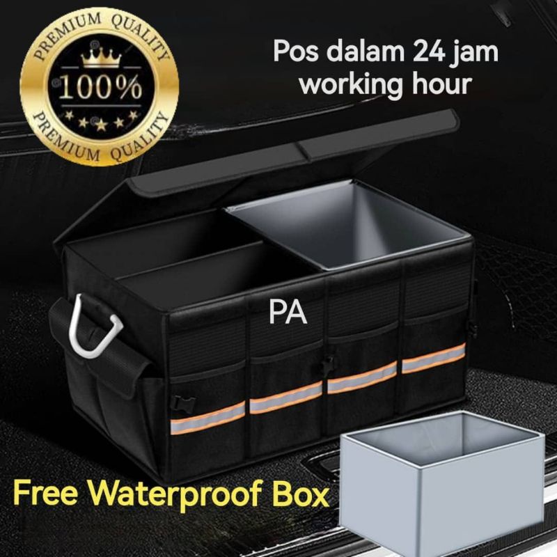 PA PREMIUM Foldable Storage Box Car Boot Organizer Multipurpose ...
