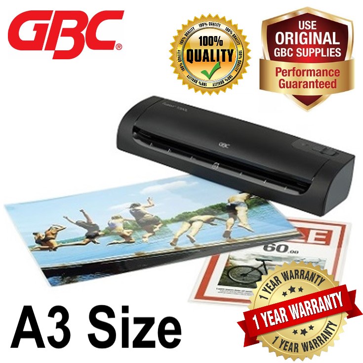 A3 Laminate Machine GBC Fusion 1100L A3 Document Laminator Shopee