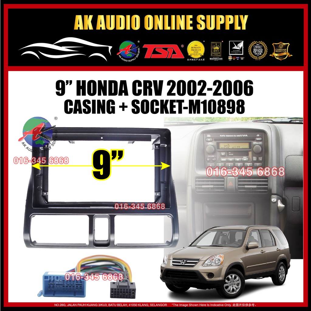 Honda CRV 2002 - 2006 Android Player 9