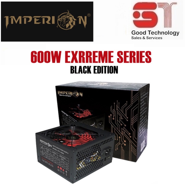 Imperion 600w Extreme Series Power Supply Black Edition Shopee Malaysia 1374