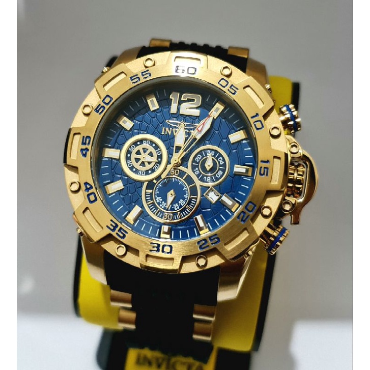 Invicta Japan Chronograph Movement Pro Diver Men Watch Shopee