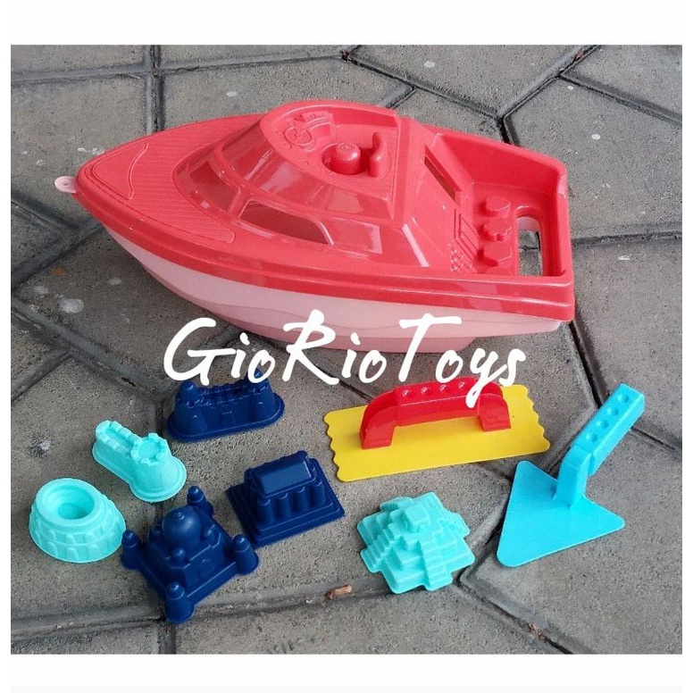 Jumbo Large Size Boat Shape Beach Sand Mold Children's Toy - Beach Sand ...