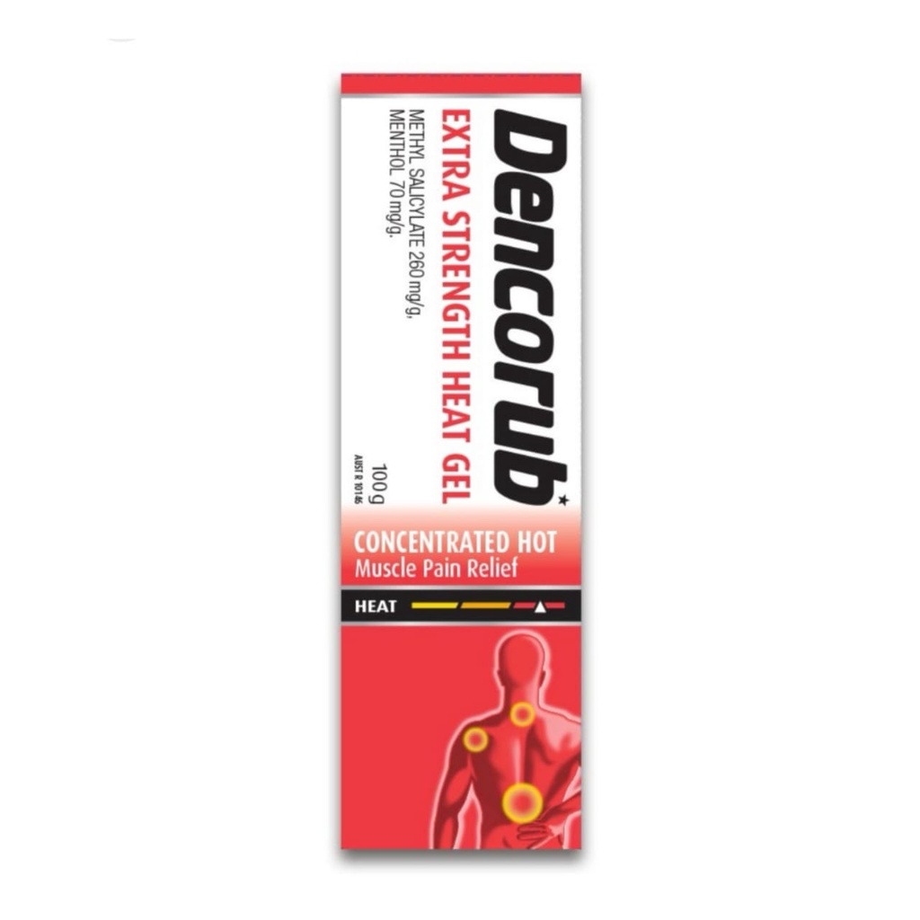 Dencorub Extra Strength Heat Gel 100g | Shopee Malaysia