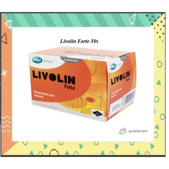 Livolin Forte Liver Tonic 2x50s +50s (3 boxes) / 50s (1 box) | Shopee ...