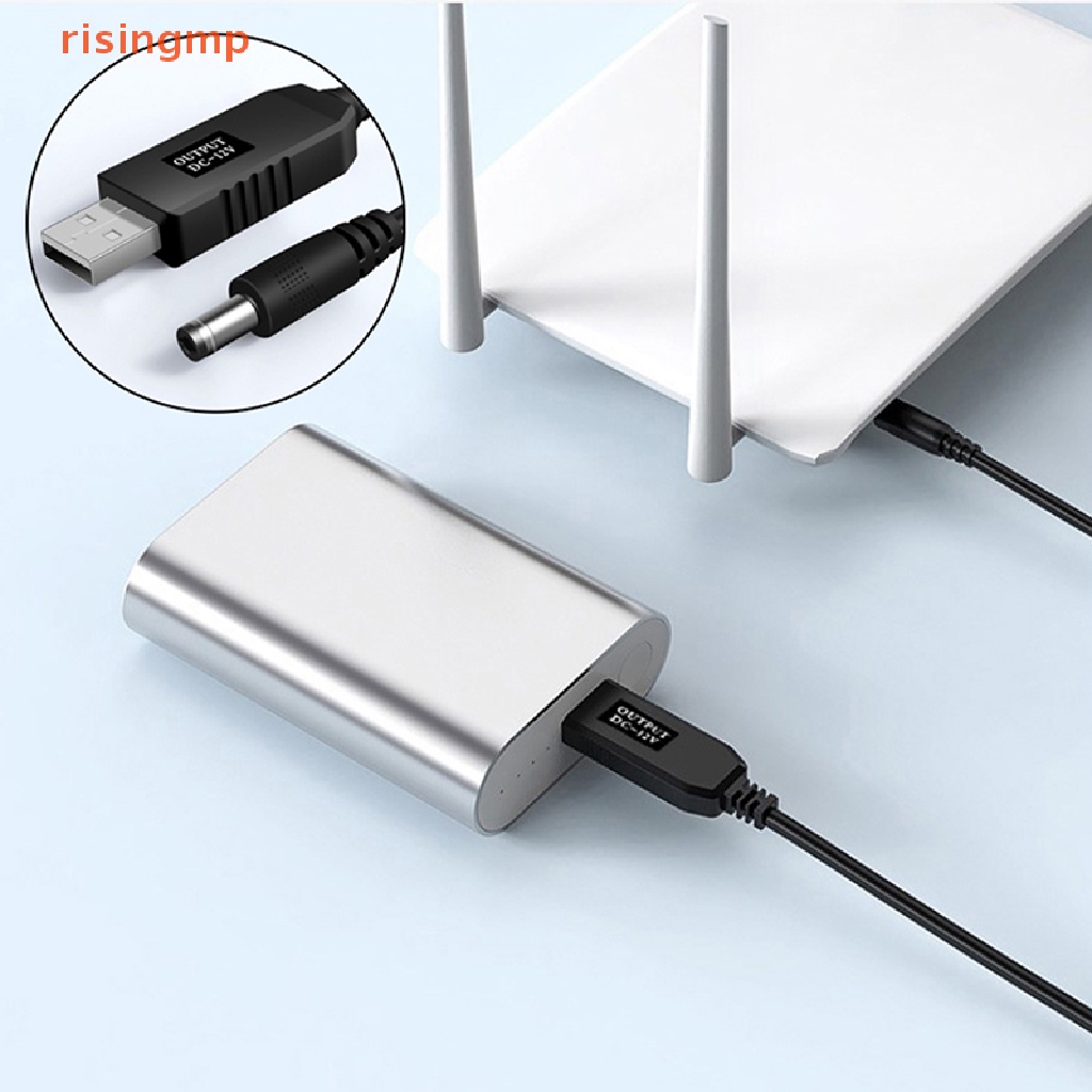 [risingmp] Wifi To Cable Connector Dc 5v To 12v Usb Cable Boost 