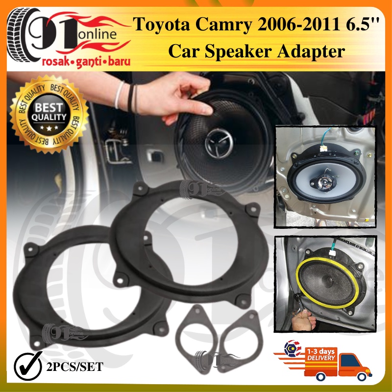 Toyota Camry 20062011 6.5" Car Front Door Speaker Adapter Bracket