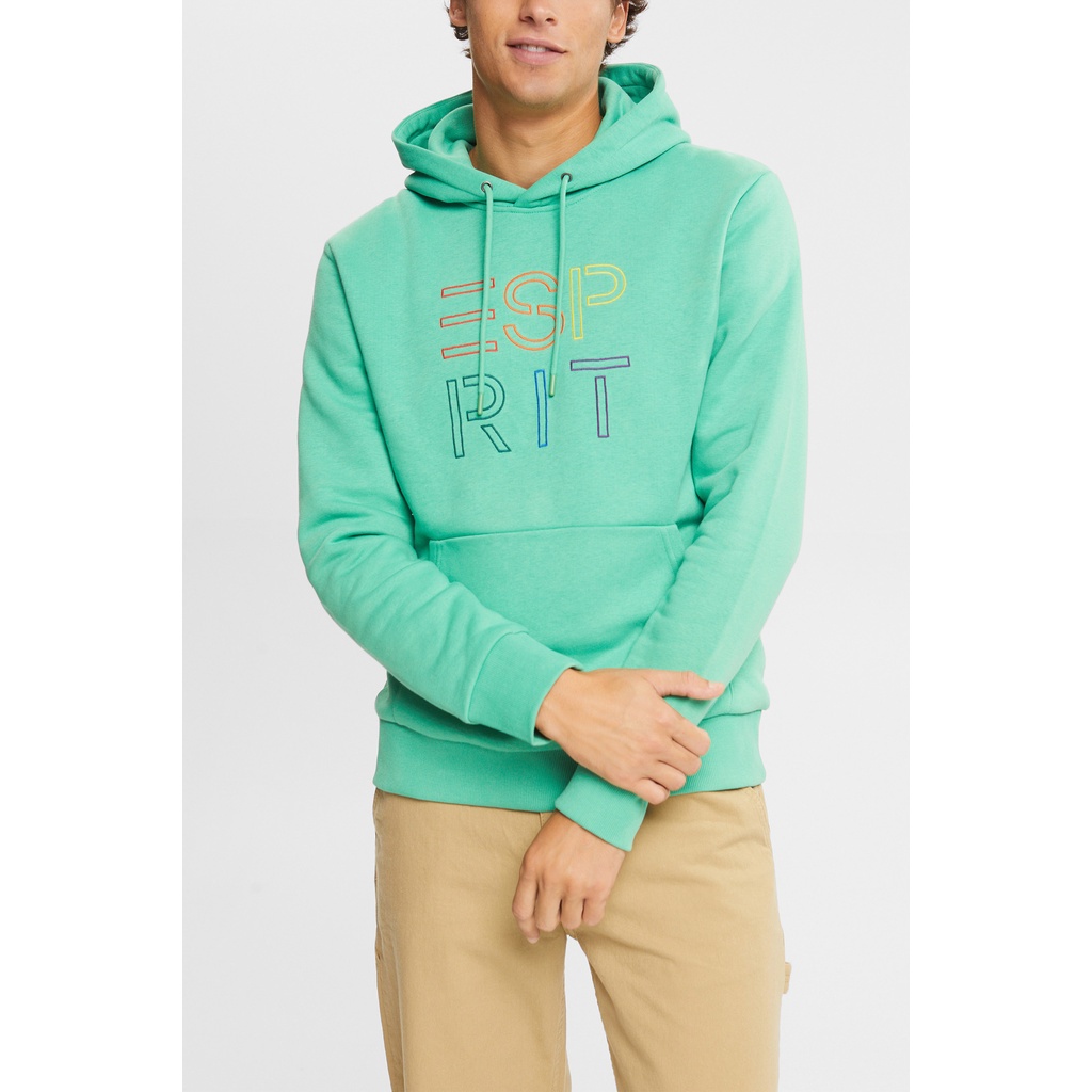 ESPRIT Men\'s Made of recycled material: hoodie with logo embroidery |  Shopee Malaysia
