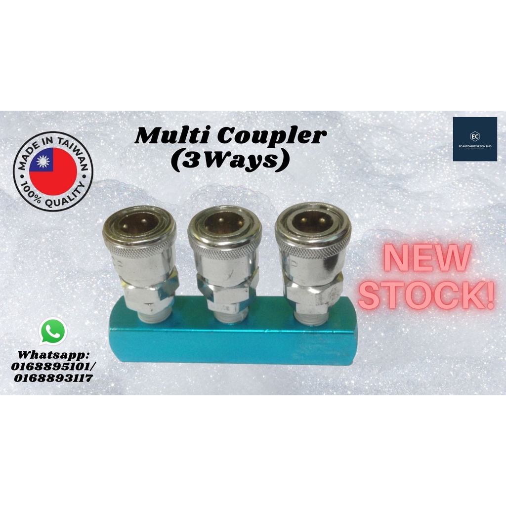 3 Ways Multi Coupler Shopee Malaysia