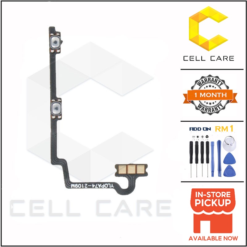 VOLUME FLEX CABLE RIBBON FOR OPPO A74 4G CPH2219 / A95 4G CPH2365 ...