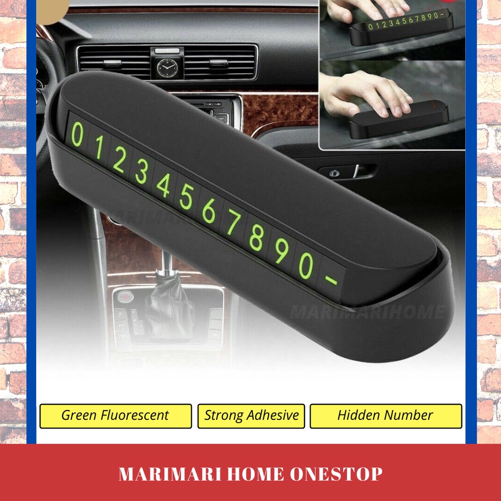 Sticker Telephone Number Car Park Phone Number Display Car Alphabet