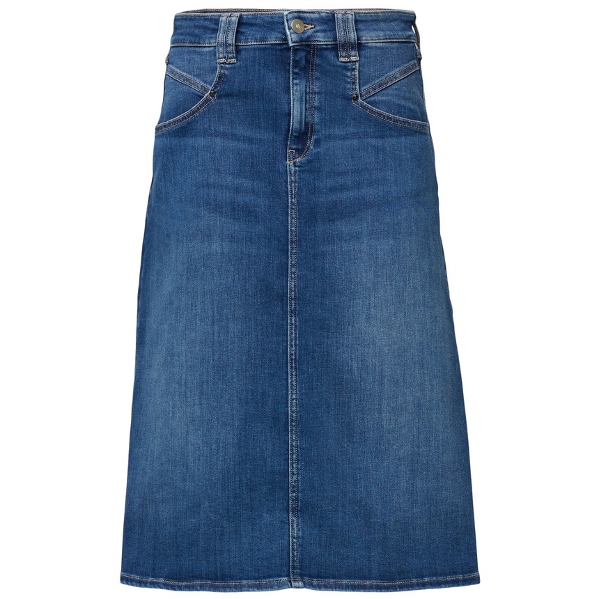 Esprit denim midi skirt best sale