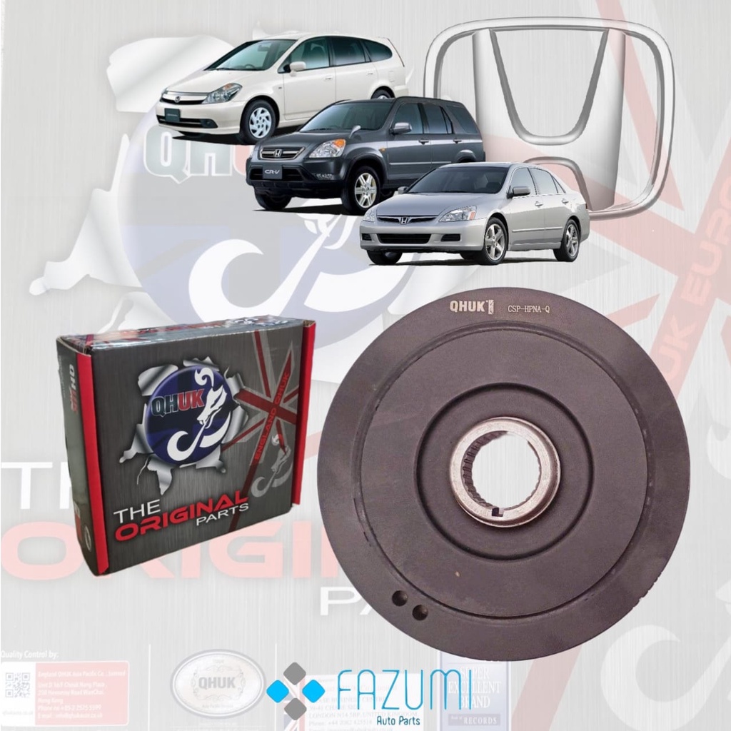Honda Stream 2.0 2001/ Accord 2003/ CRV 2002 QHUK Crankshaft Pulley