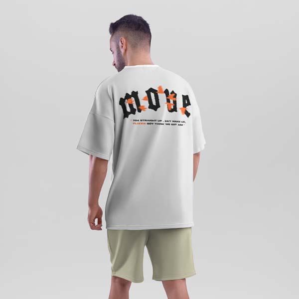 FLIZZIE X 704 EVERYWHERE ( ''MOVE'' Oversize Round Neck Tee) | Shopee ...