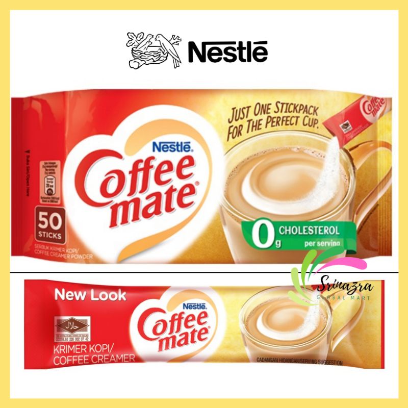 🔥[FAST SHIP] 50 sachets x 5gm NESTLE CoffeeMate Coffee Creamer Krimer ...