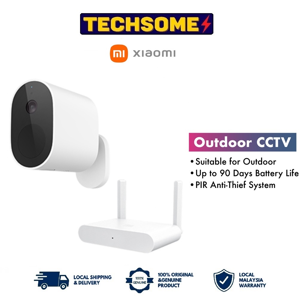 XiaoMi Wireless HD 1080P Smart Outdoor CCTV Camera Battery Version