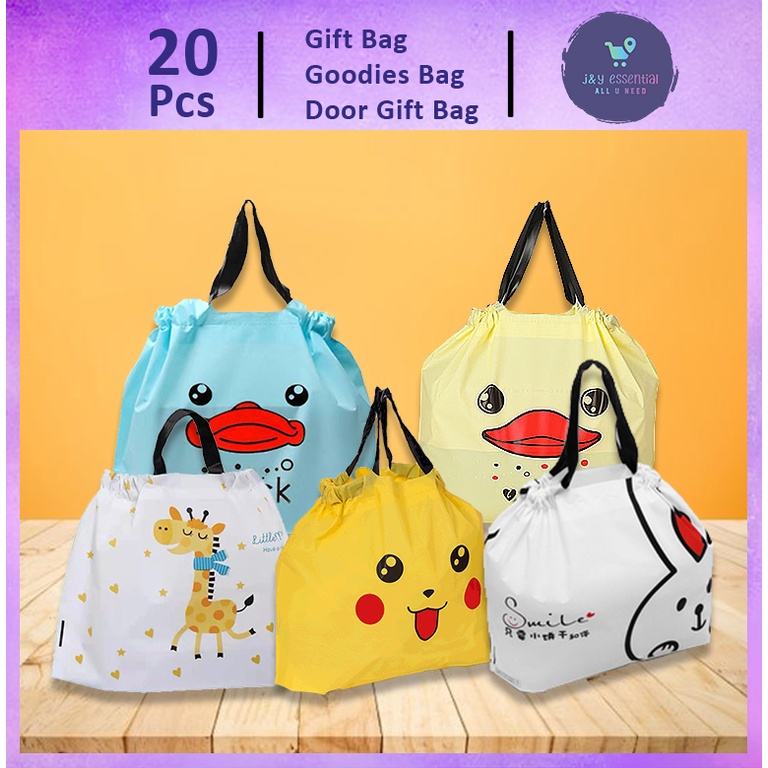 Gift Bag [20pcs] Goodies Bag Door Gift Wedding Party (95) Drawstring ...