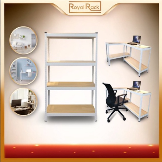 RoyalRack 【Living Rack】 Boltless Rack Home 2 Set Combination Bedroom ...