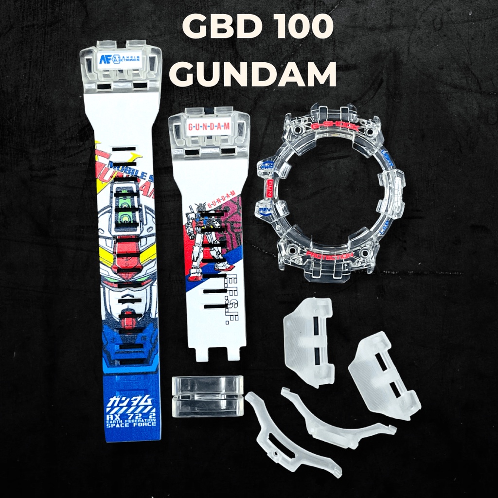 (NO / X TERM COD) BNB GBD 100 JELLY PRINTED GUNDAM FREE WORDING ...