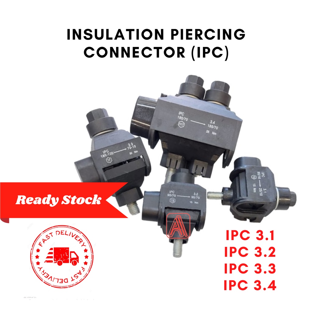 Ipc Connector Ipc 31 32 33 34 Insulation Piercing Connector Abc Cable Clamp Abc 9240