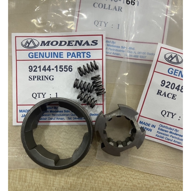 MODENAS KRISS CLUTCH RACE , COLLAR ,SPRING SET (MOENAS ORIGINAL ...