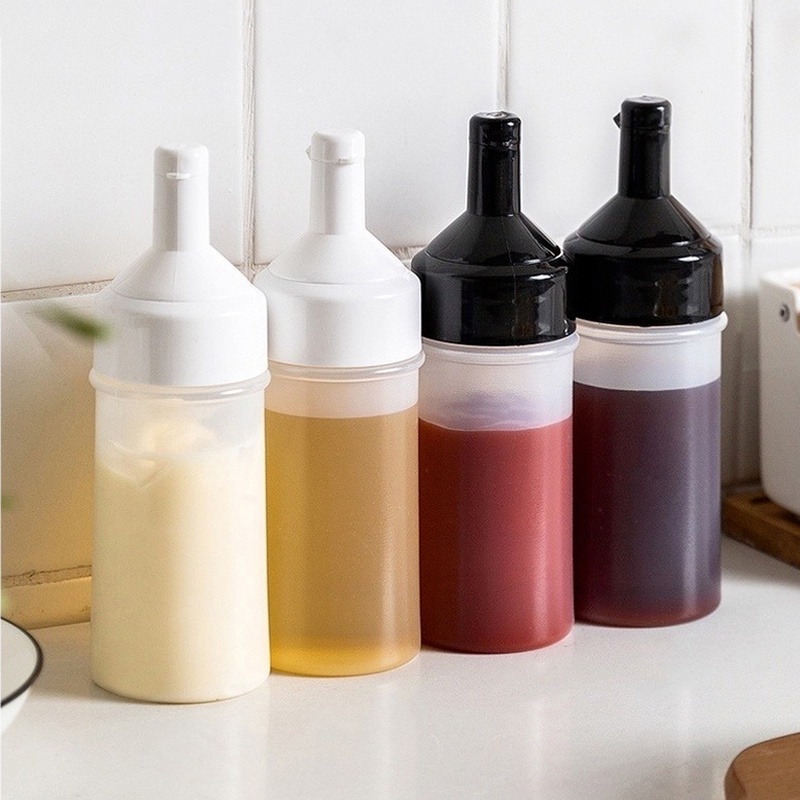 250/350ML Kitchen Squeeze Seasoning Bottle/ Ketchup Leak-Proof ...