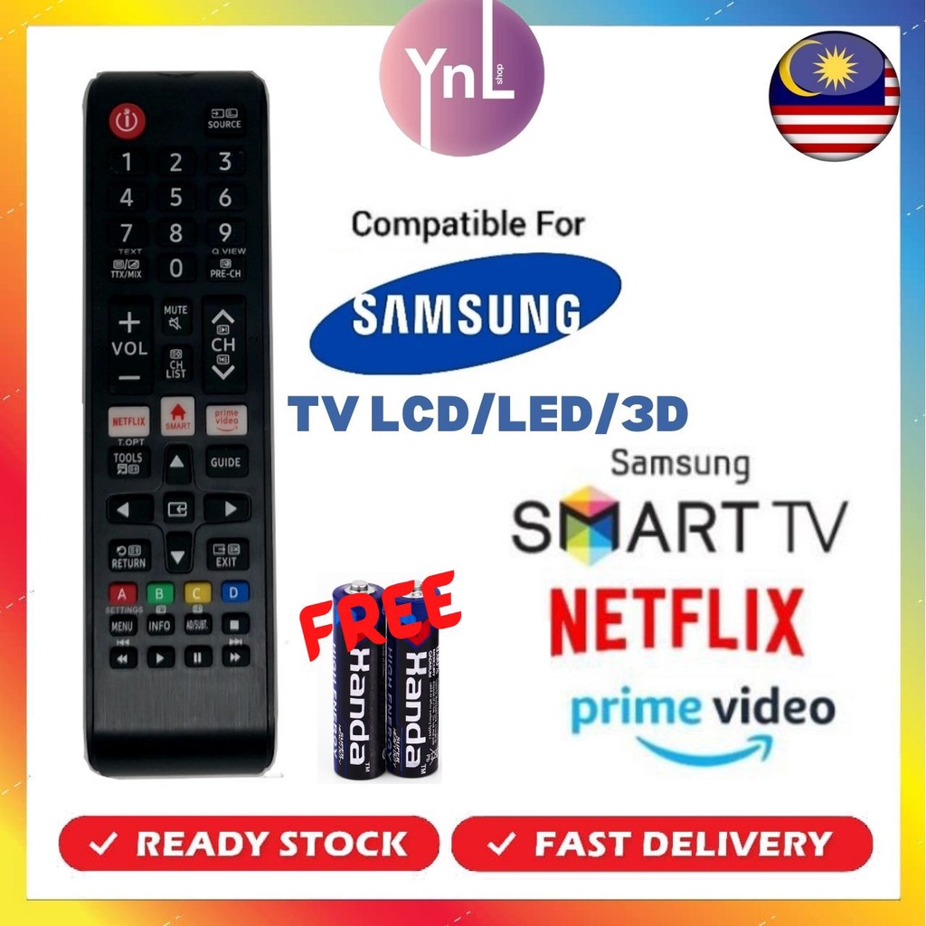 Samsung Rm-l1088(for Led  Lcd  Plasma Tv Remote Control) 