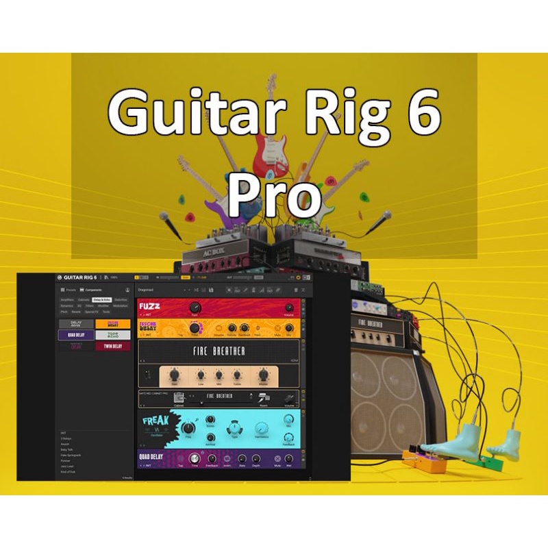 Guitar Rig 6 Pro Full version for PC 64 BIT Shopee Malaysia