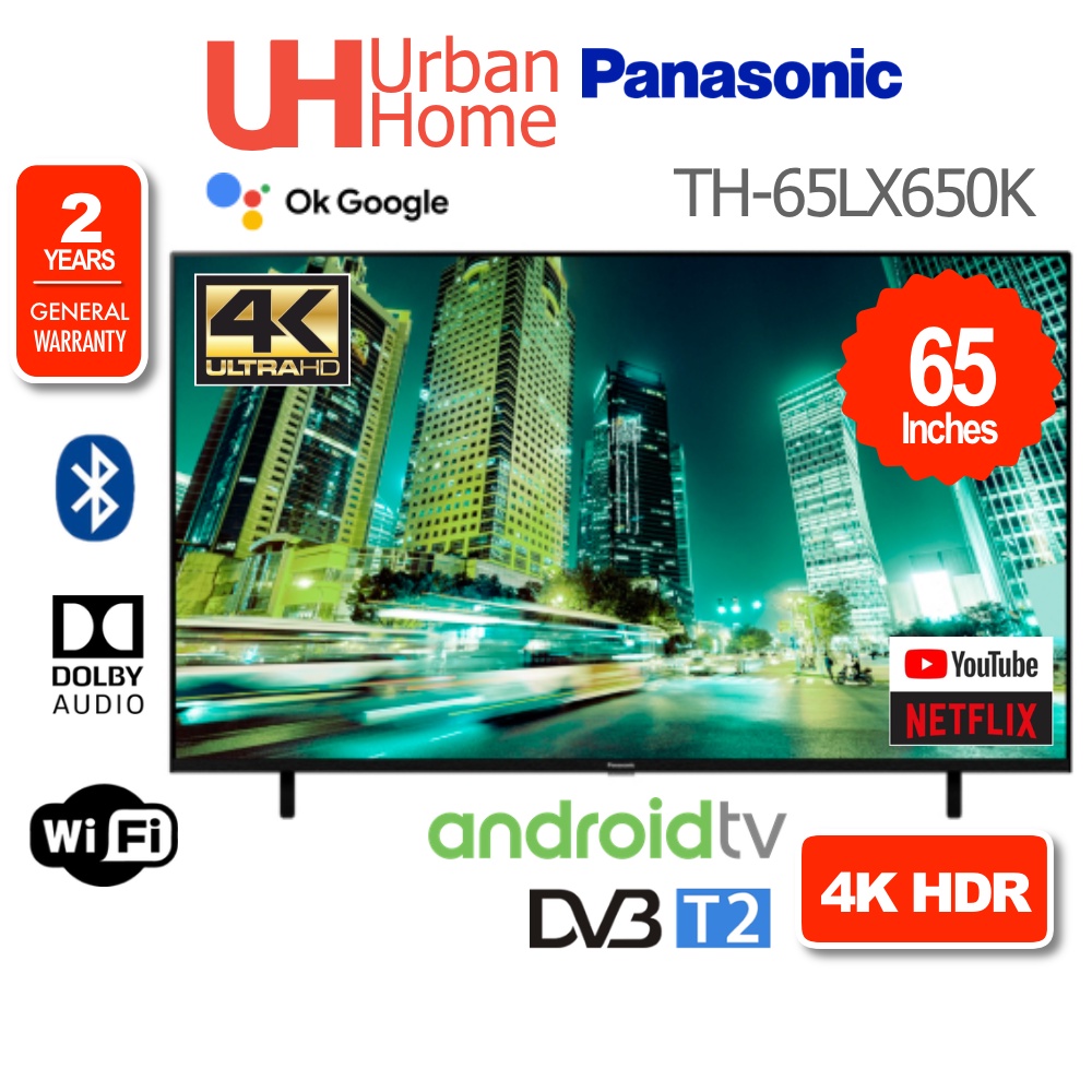 Panasonic 4K UHD HDR LED Android TV (65