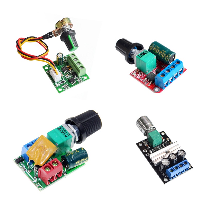 2A 3A 5A Governor Switch Drive Module , PWM Motor Speed Controller DC ...