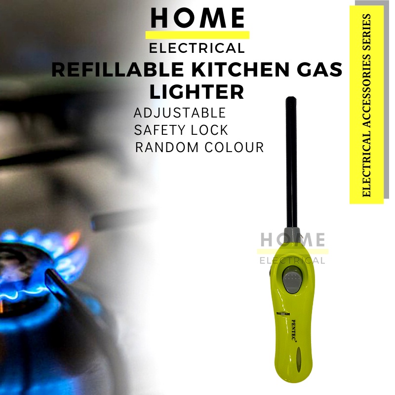 Kitchen Lighter Long Lighter Refillable Light Gricket Pematik Api