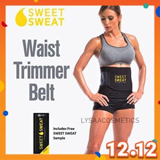 Sweet Sweat Waist Trimmer Belt For Men Women Free Sweet Sweat Gel By Sport Research Weight Loss Burn Fat Shapewear Shopee Malaysia