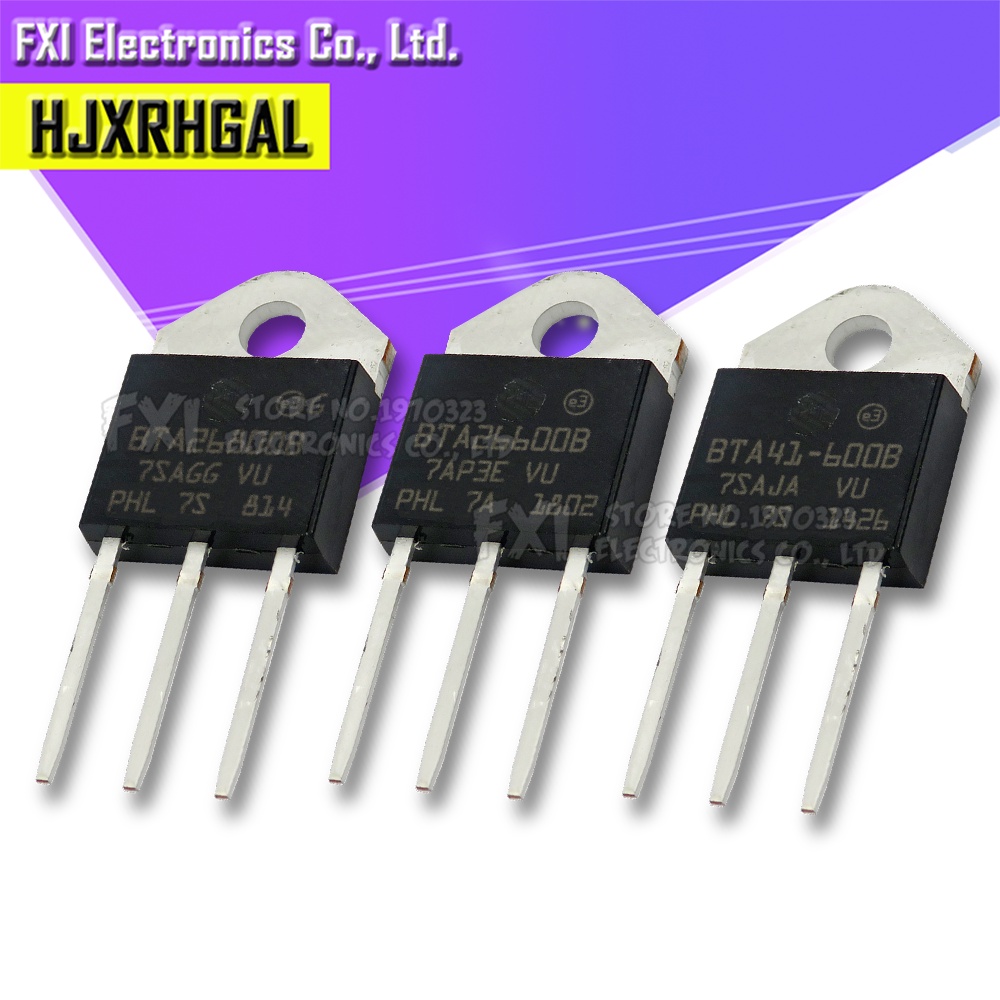 5PCS BTA41-600B BTA41-600 TO-3P TO3P BTA41600B BTA26-600B BTA26-800B ...
