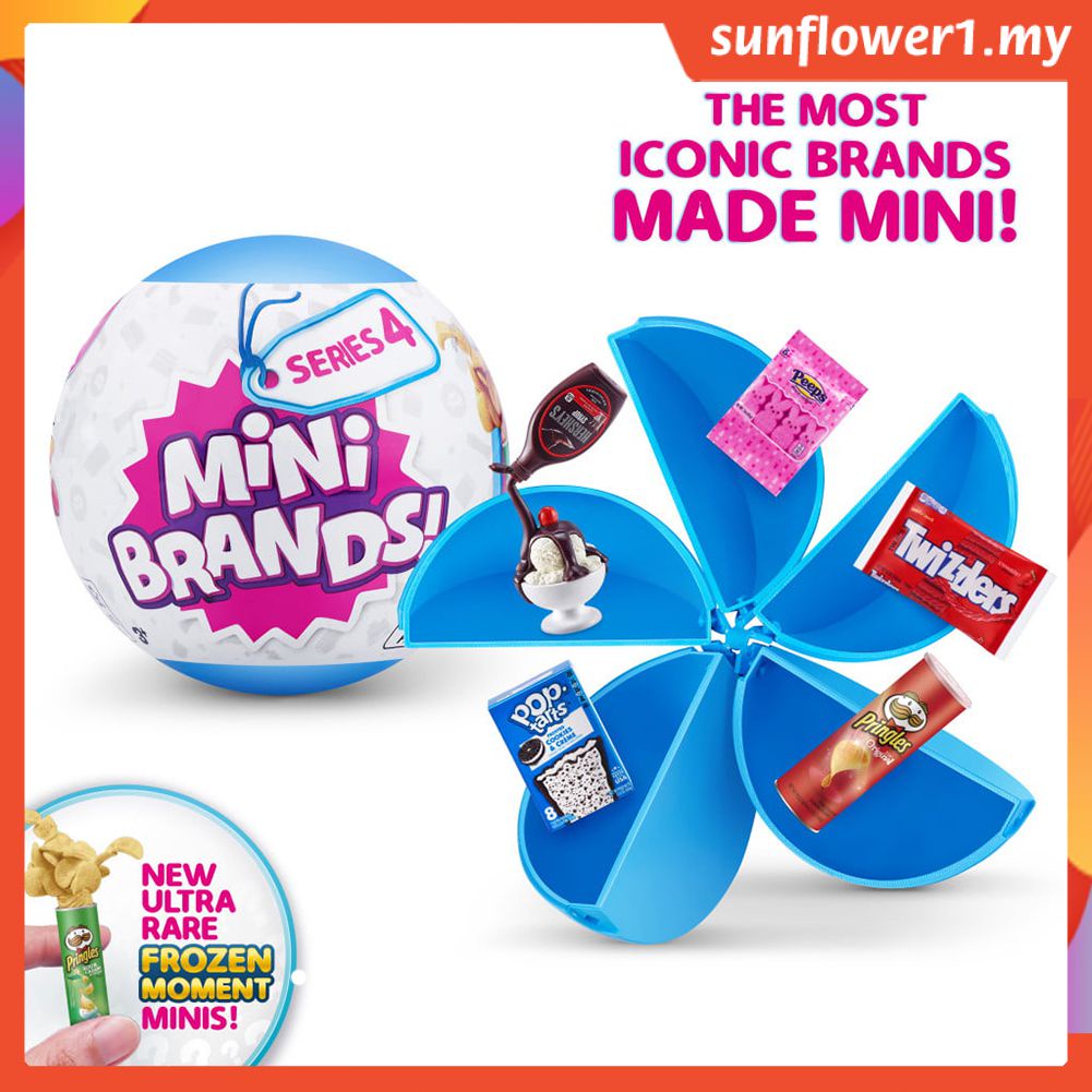 5 Surprise Toy Mini Brands Serie 2 – 2er Pack Überraschungskapseln, über 120 Minis Zum Sammeln
