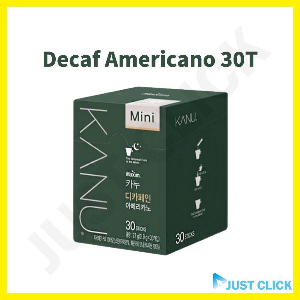Maxim KANU Roast Americano Coffee mix Mini 30T/90T/120T [Mild / Dark ...