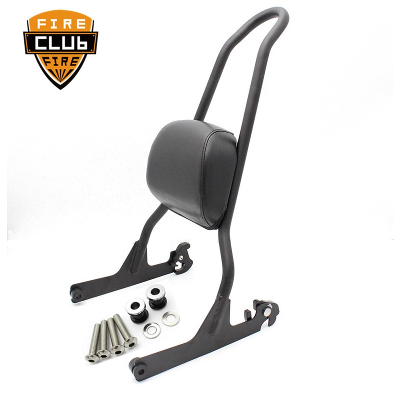 For Harley Fatboy LO FLSTF Softail FXST FLST CVO Luggage Rack Sissy Bar ...