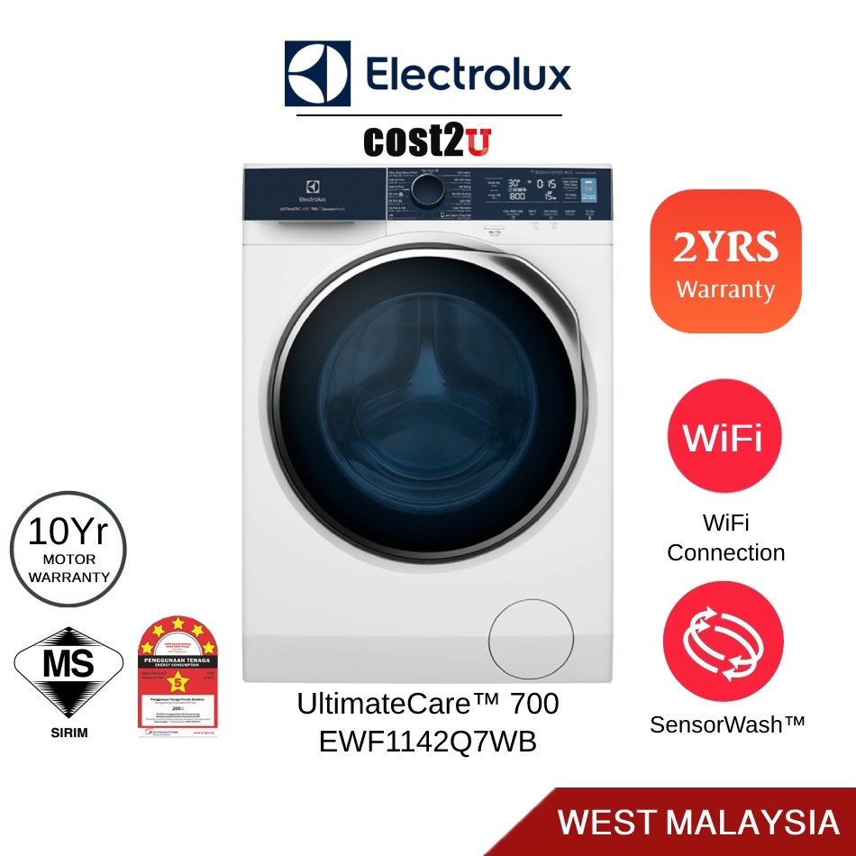 electrolux washer wifi