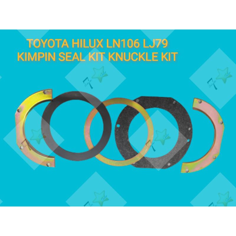 TOYOTA HILUX LN106 LJ79 KIN PIN SEAL KNUCKLE SEAL KIT | Shopee Malaysia
