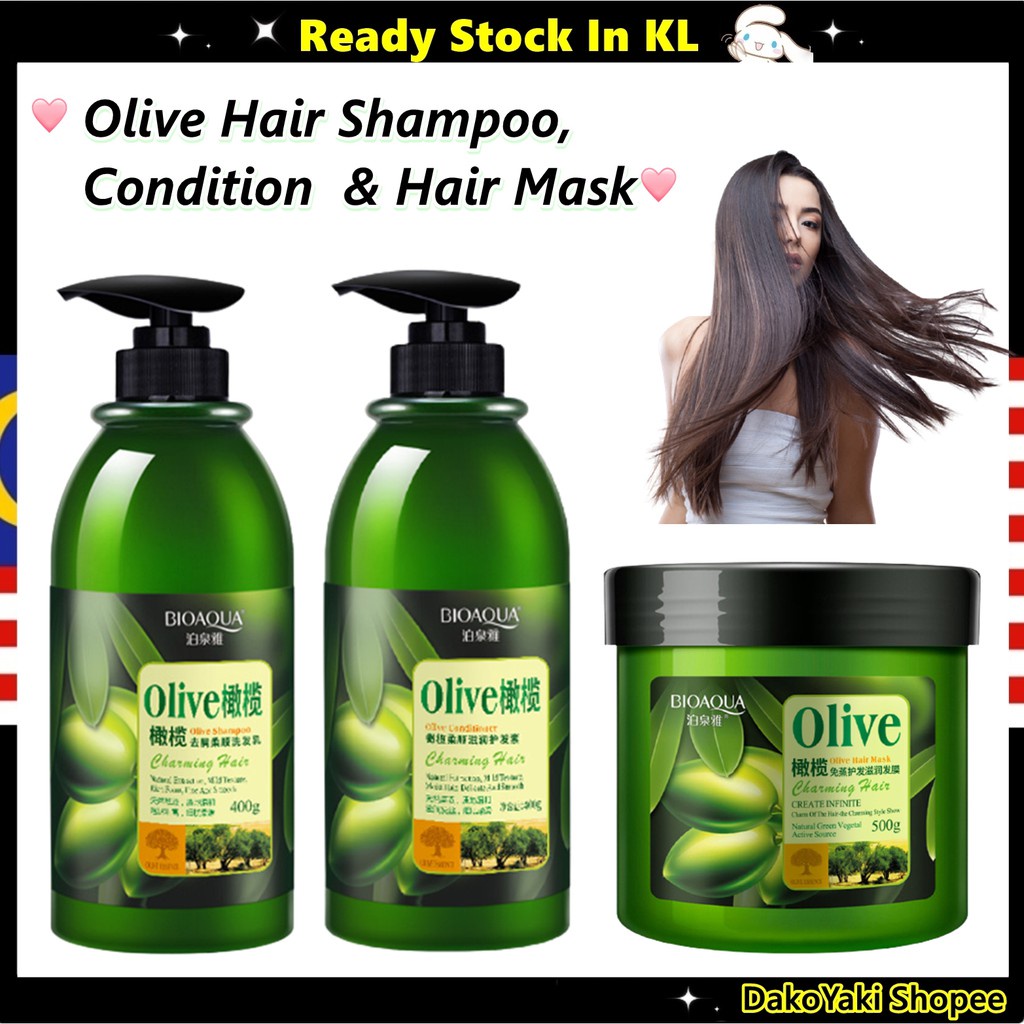 (WHOLESALE) BIOAQUA Hair Shampoo 400ML + Hair Conditioner 400ML