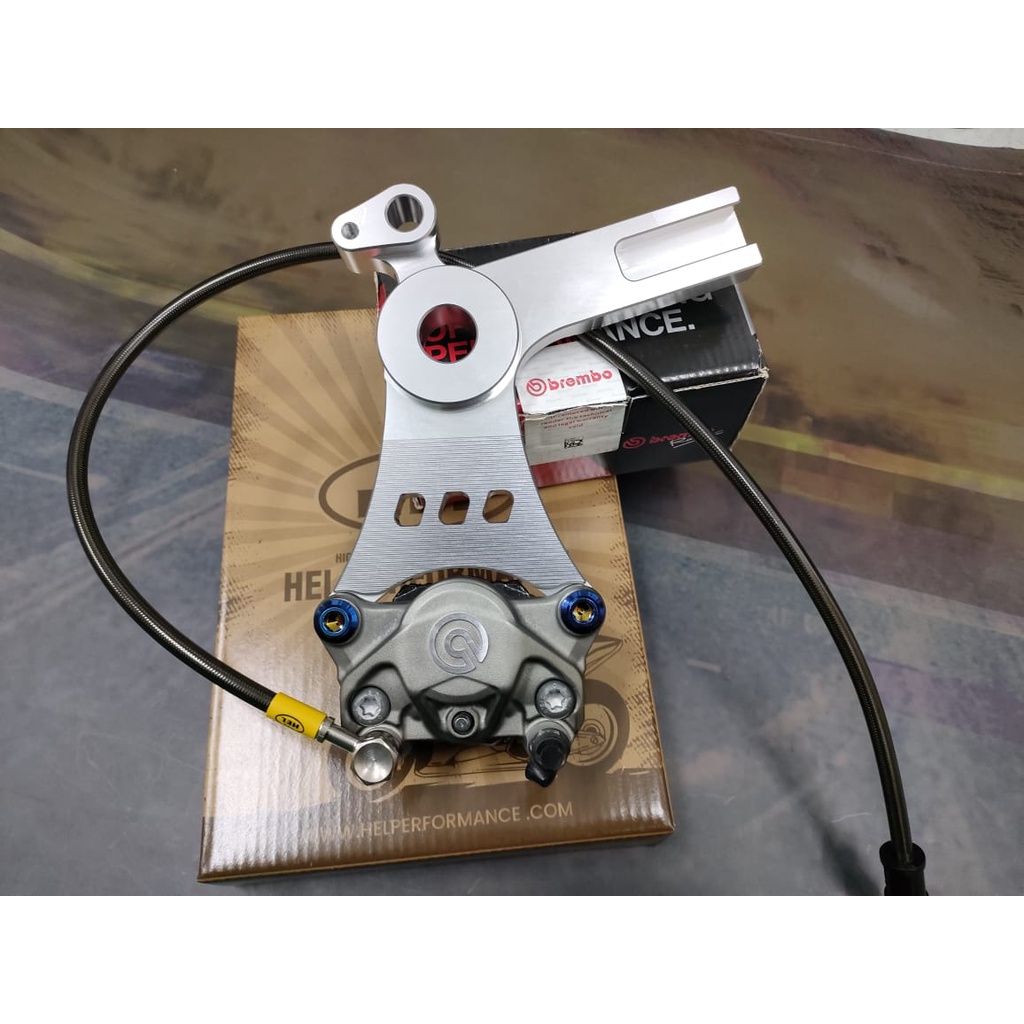 PNP Yamaha MT09 V1 V2 Tracer MT07 Brembo Brake Caliper P34 Silver Rear