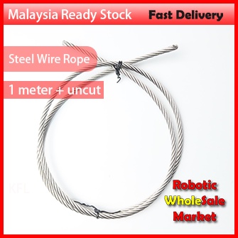 Heavy Duty 1-20mm 1.5 2mm 3mm 4mm 304 Stainless Steel Wire Rope