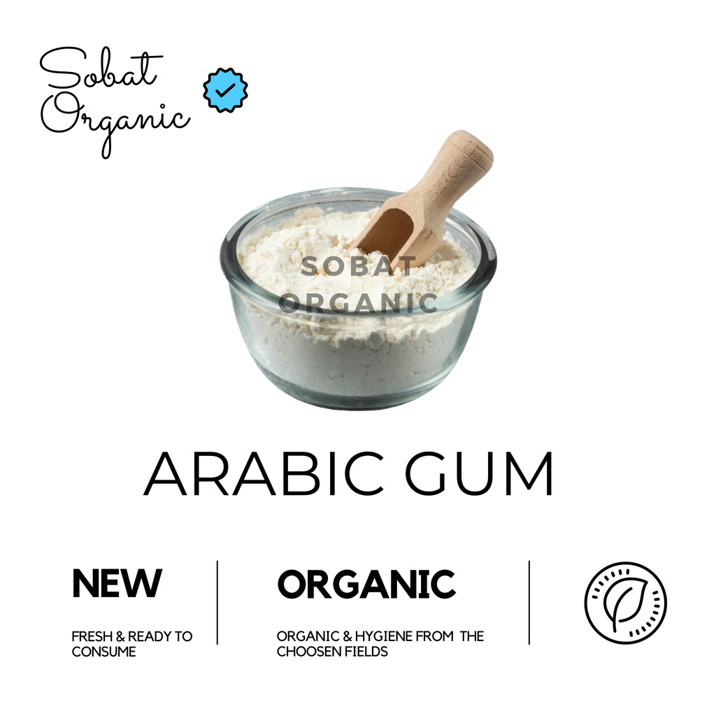 Arabic Gum Arabic Food Grade 100 gr | Shopee Malaysia