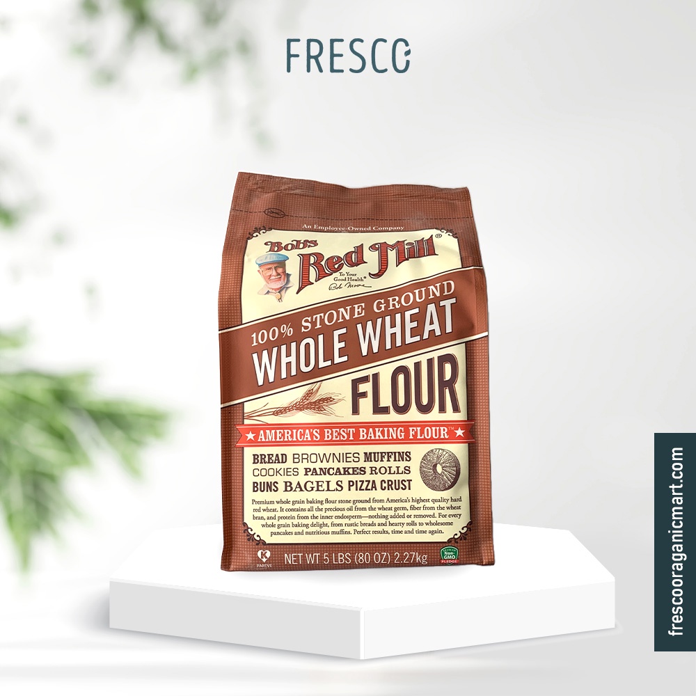Bob's Red Mill Whole Wheat Flour 2.27kg (exp 19/3/2024) Shopee Malaysia