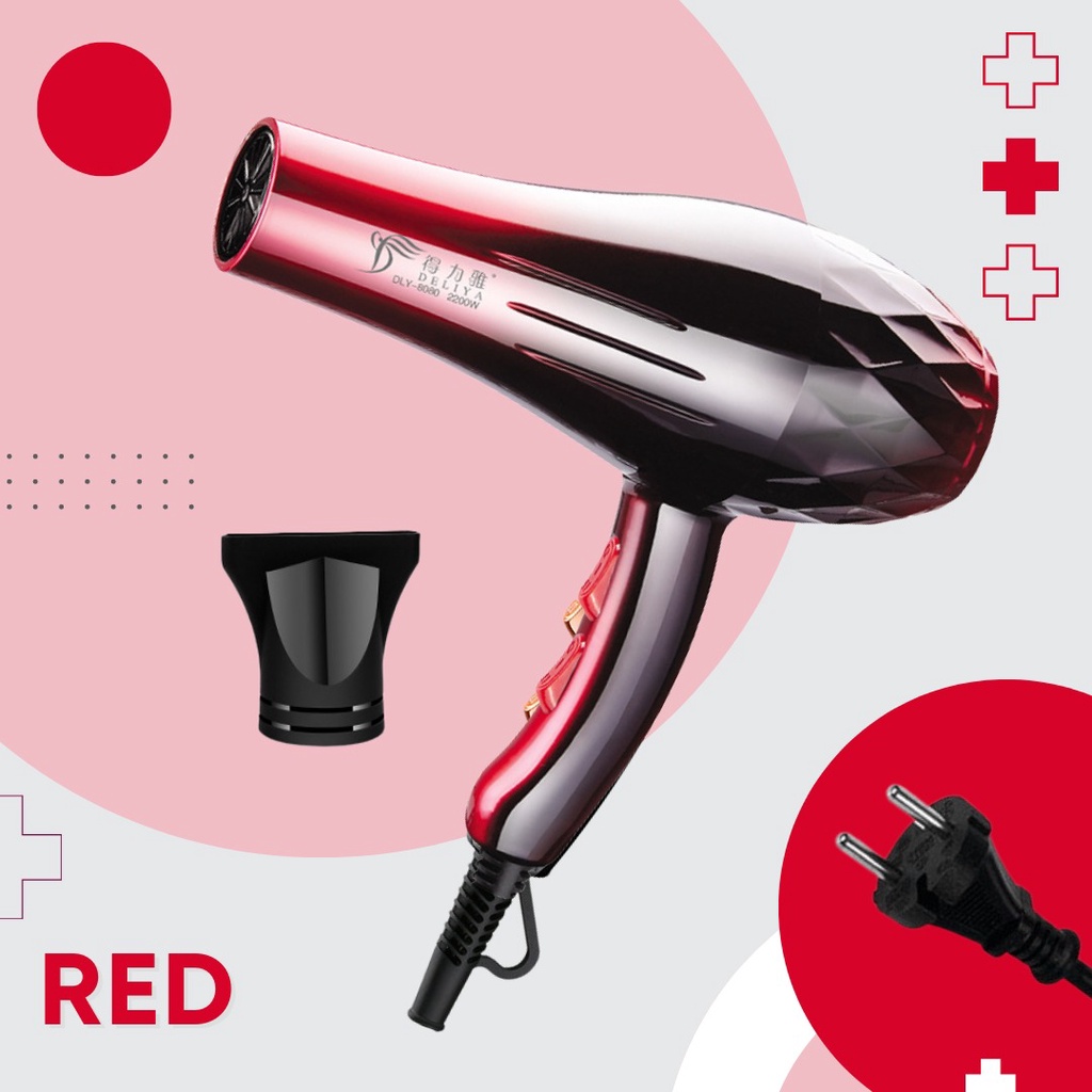 CANEL&CO [4in1] Professional Blue Ray Ionic Tech 2200 Hair Dryer Saloon