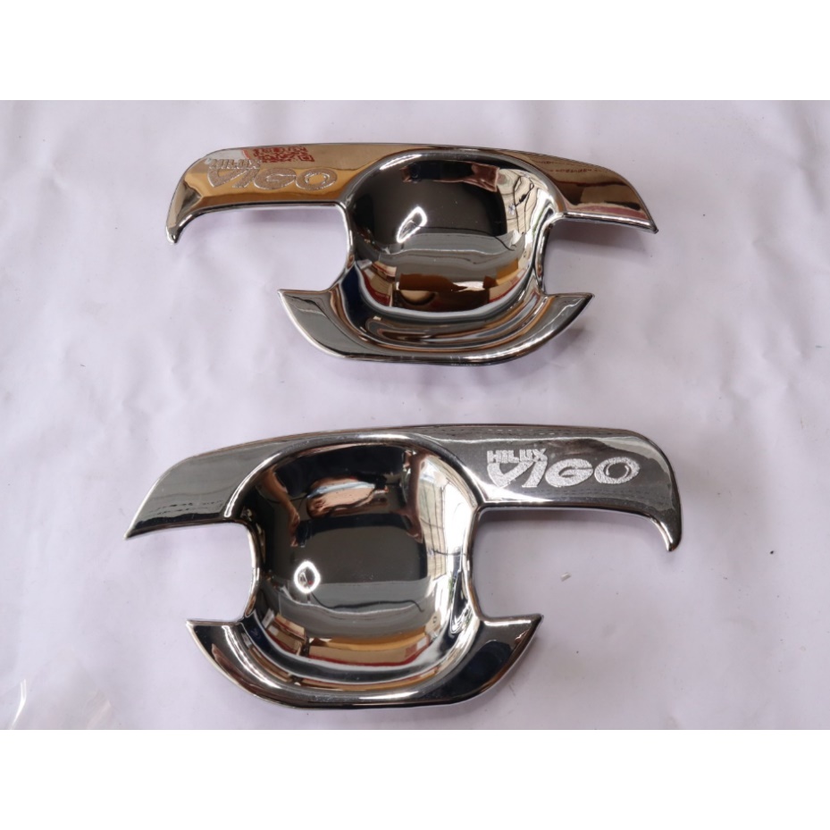Toyota hilux Vigo Door Handle Cup (2 Model) Chrome Plated | Shopee Malaysia