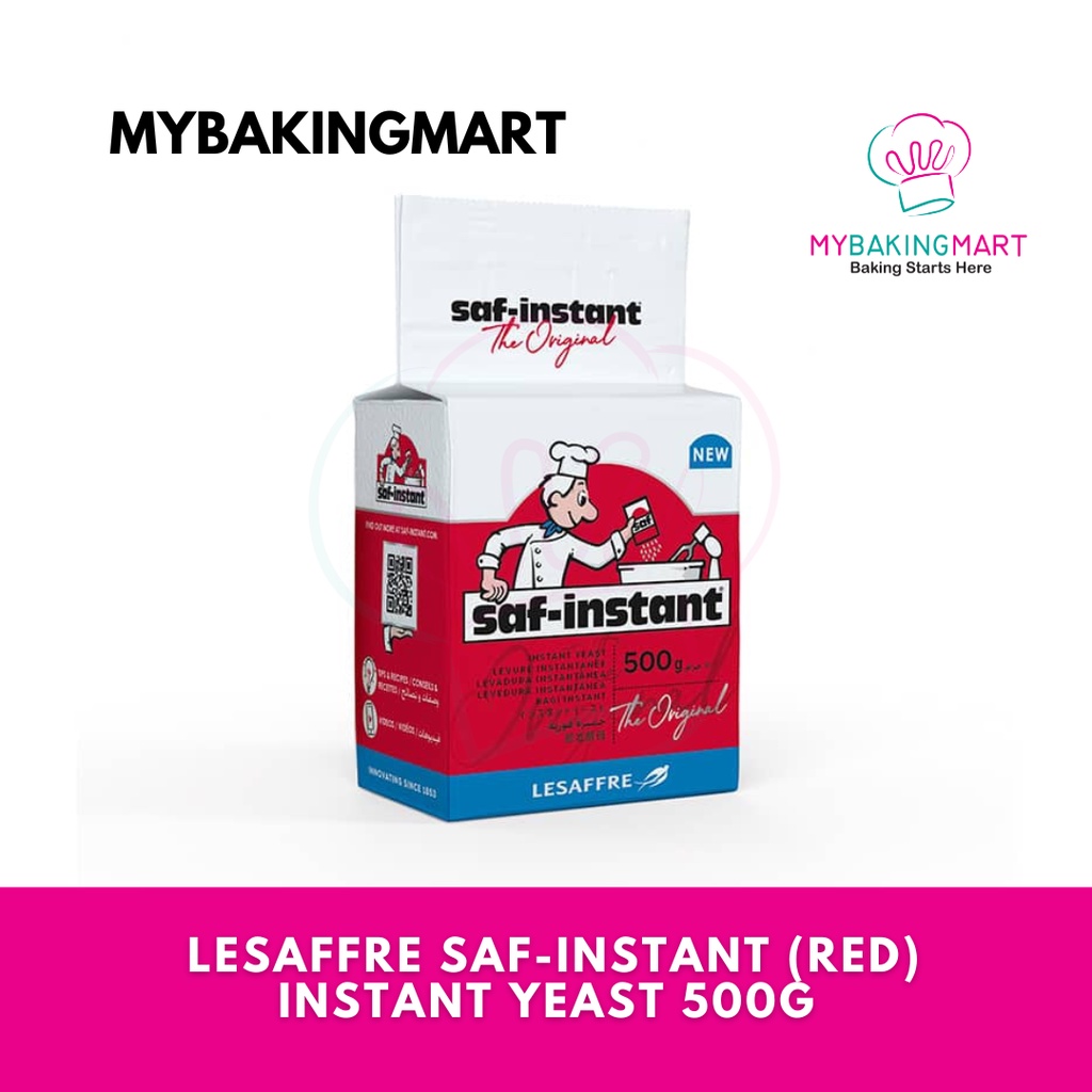 Mybakingmart | Lesaffre Saf-Instant (Red) Instant Yeast / Halal Yis ...