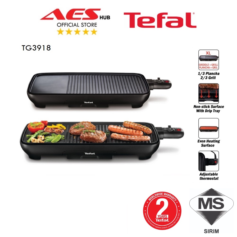 Tefal Plancha Ultra Compact Successor Table BBQ Grill Table Top