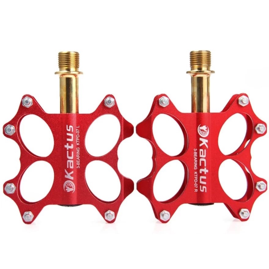 Kactus Red Triple Bearing Pedal | Shopee Malaysia