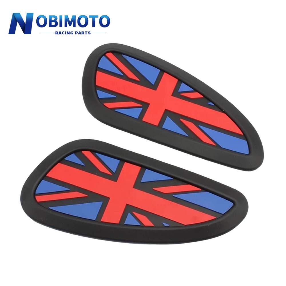 Motorcycle Cafe Racer Gasoline Fuel Tank Rubber Sticker Protective ...