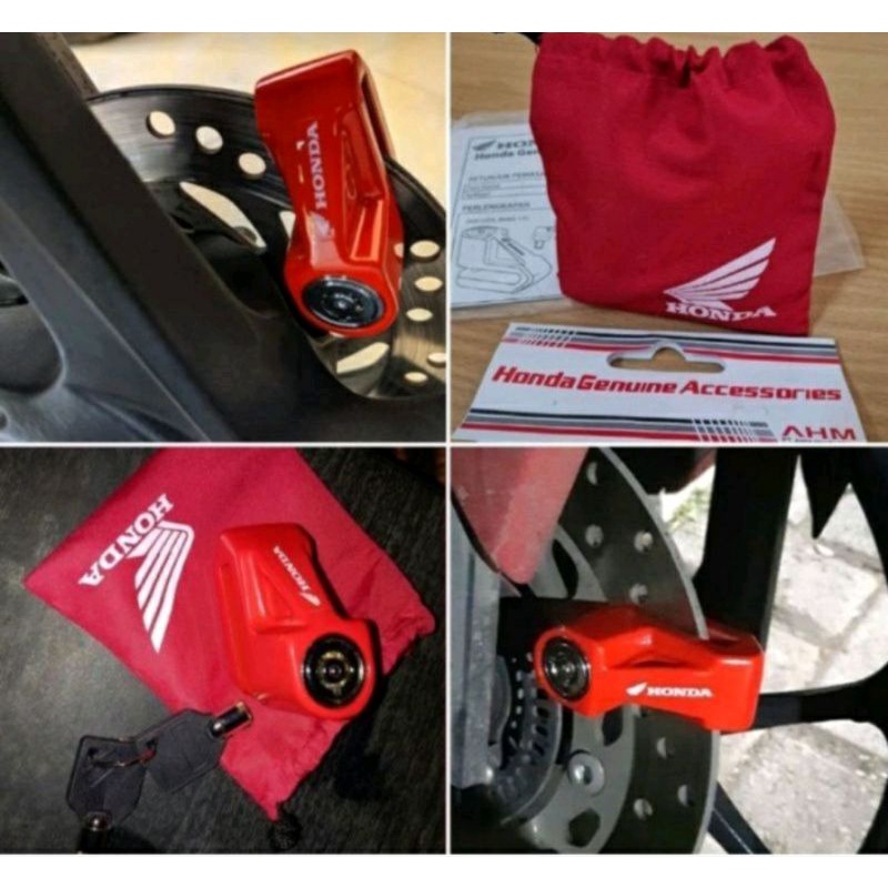 Ahm UNIVERSAL Motorcycle Disc Lock Lock All Motorcycles | Shopee Malaysia