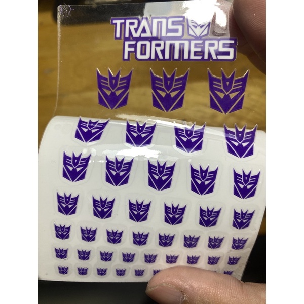 Transformers decepticon decal Stickers Shopee Malaysia
